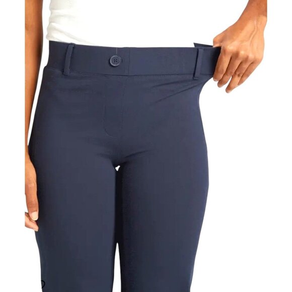 Betabrand Bootcut Classic Dress Pant Yoga Pants Navy Blue Size L Minimalist Cute - Picture 5 of 16